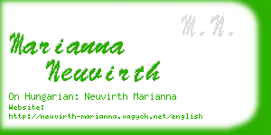 marianna neuvirth business card